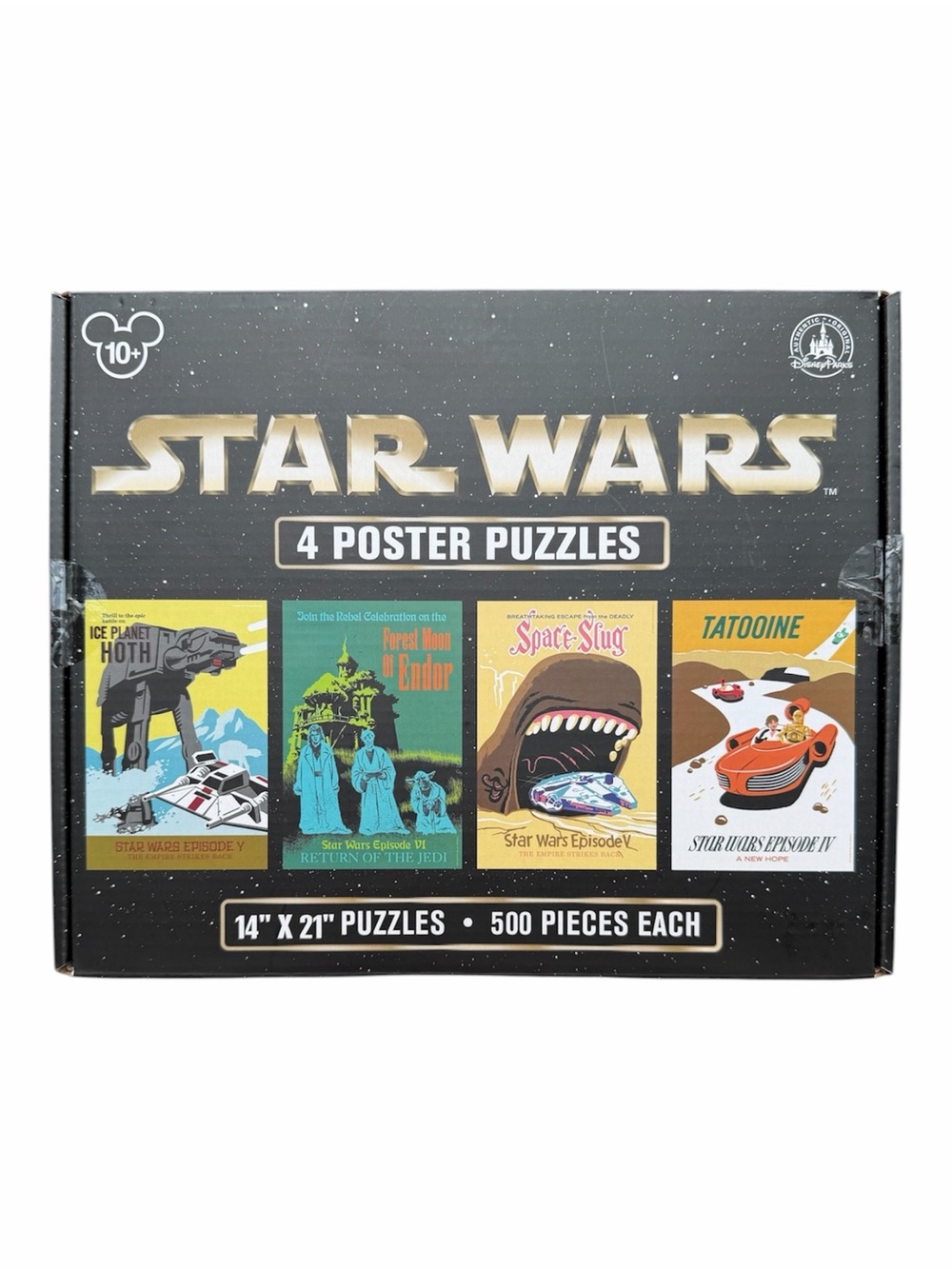 Disney Parks Exclusive Star Wars 4-Poster Puzzle Set